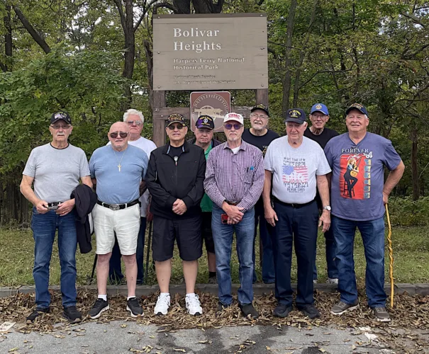 Harpers Ferry, Antietam on veterans itinerary